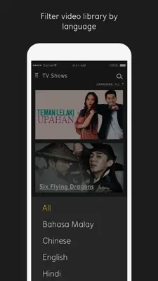 Viu Dramas, TV Shows & Movies android App screenshot 2